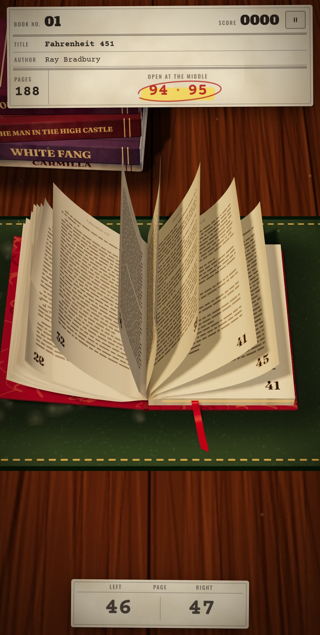 Half a Book